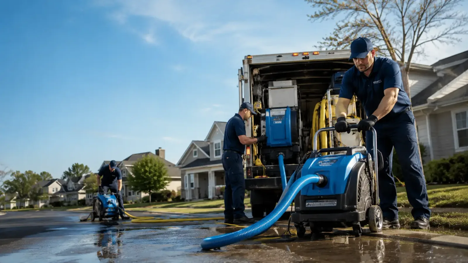 Flood Damage Cleanup in Ewen, MI